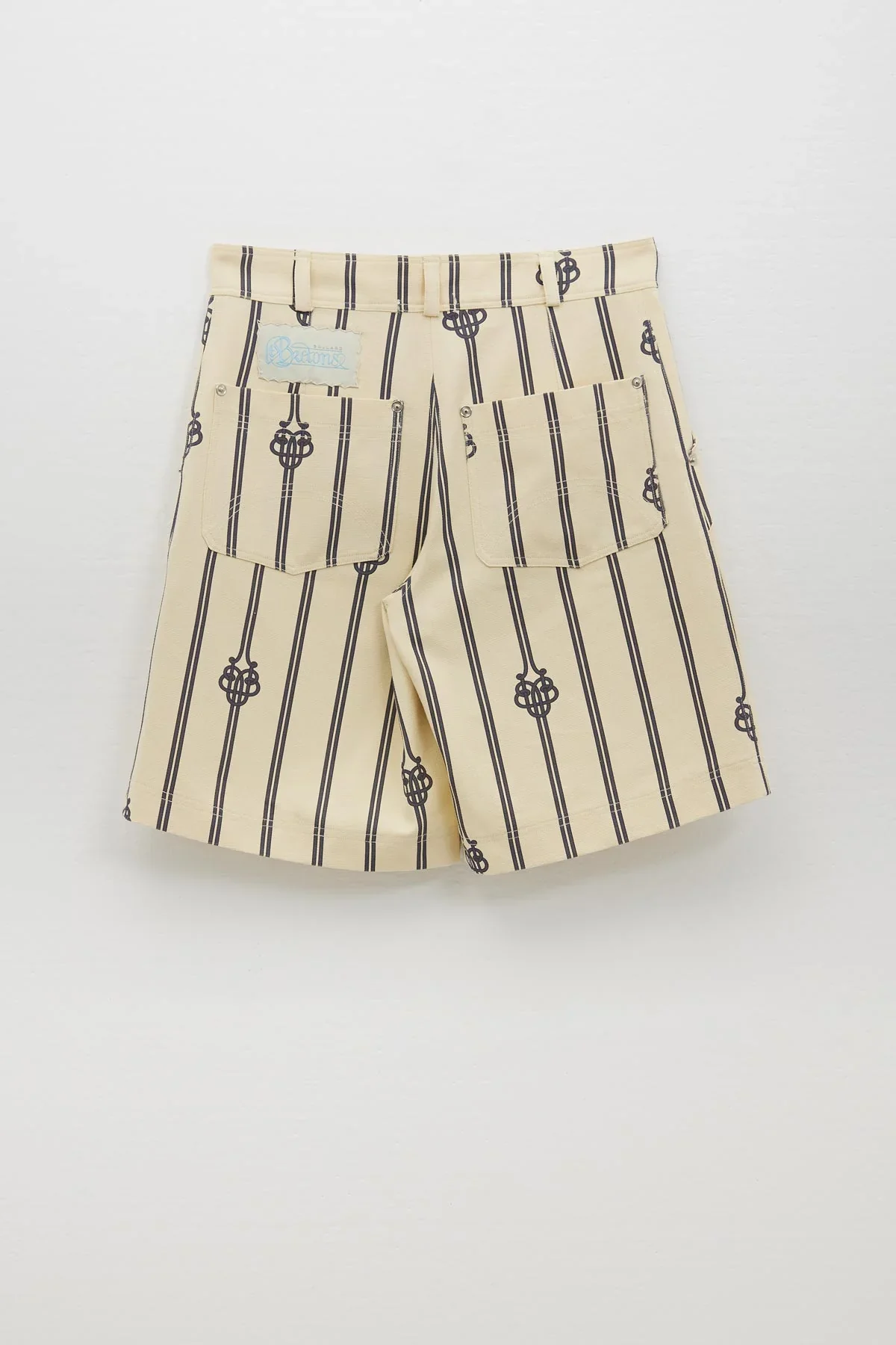 Ugo Boulard UB Large Rope Monogram Cotton Carpenter Short Pants - Image 2