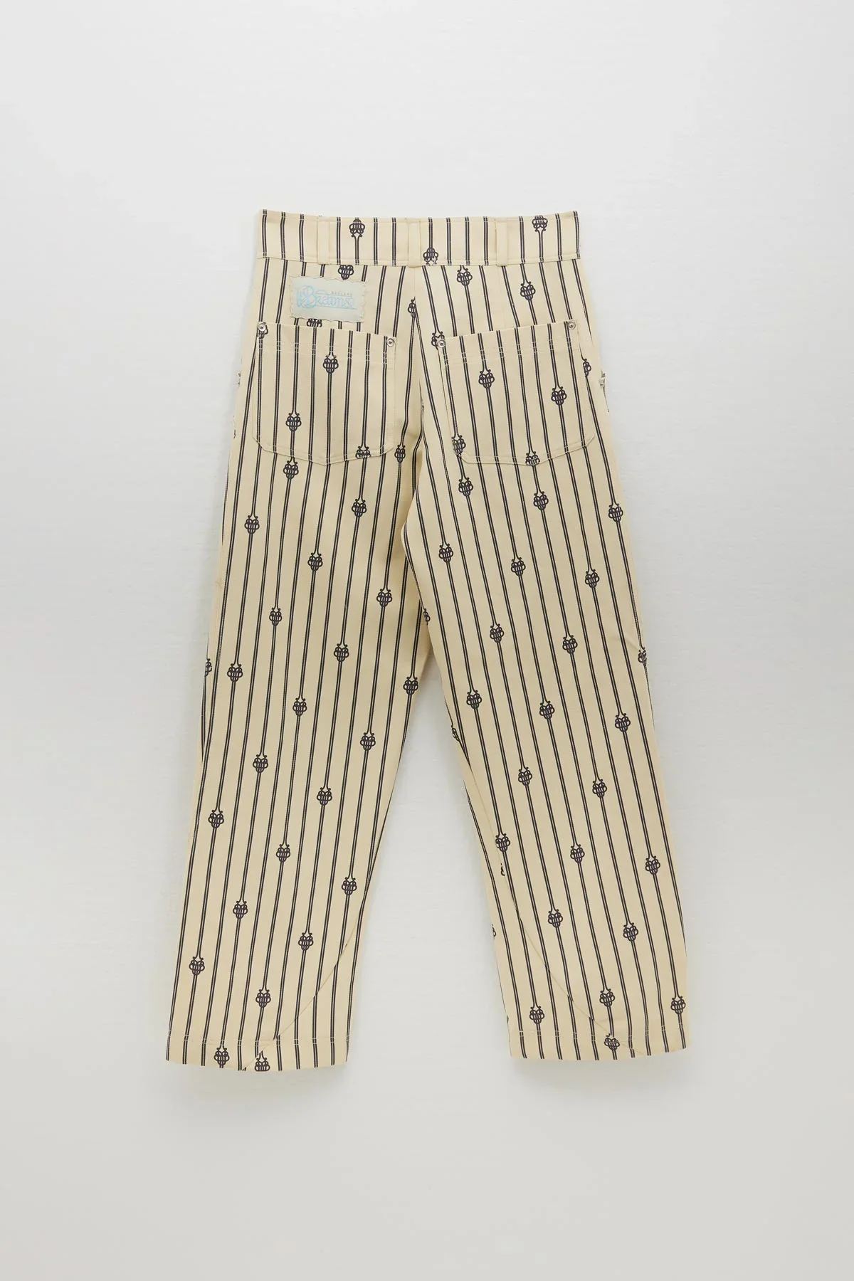 Ugo Boulard UB Short Rope Monogram Cotton Carpenter Pants - Image 2