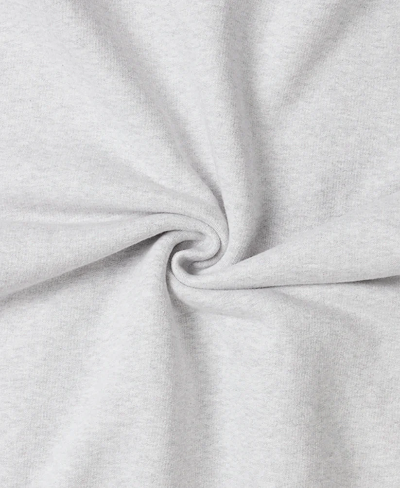 Velor Garments 600 GSM 'Light Heather Gray' Hoodie - Image 3
