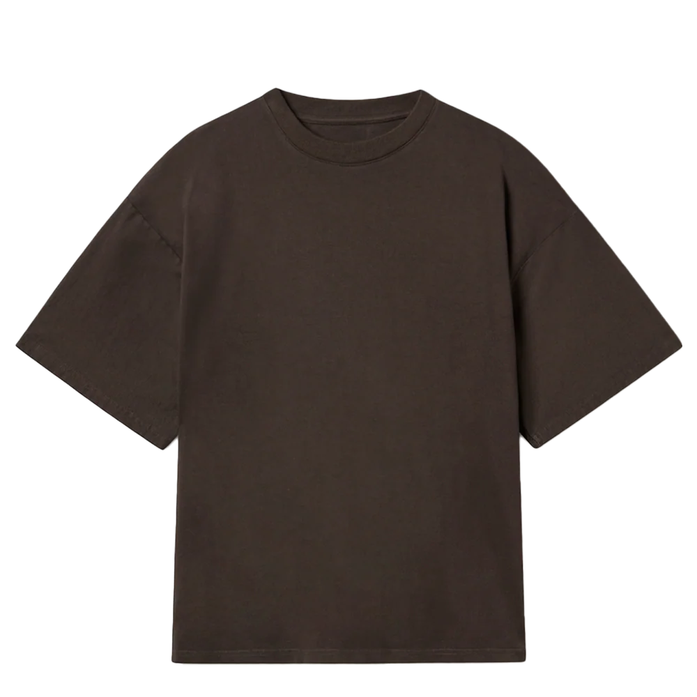 Velour Garments 300 GSM 'Dark Chocolate' T-Shirt