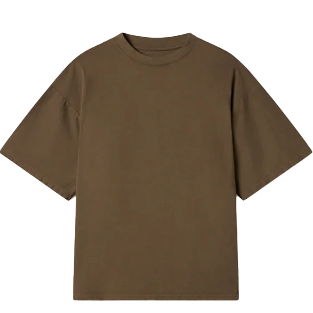 Velour Garments 300 GSM ‘Mocha Brown’ T-shirt