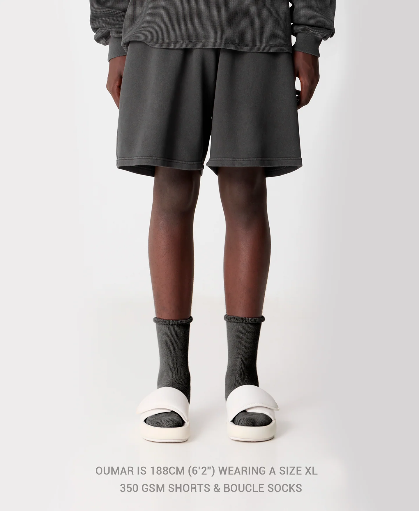 Velour Garments 350 GSM 'Jet Black' Short Pants - Image 9