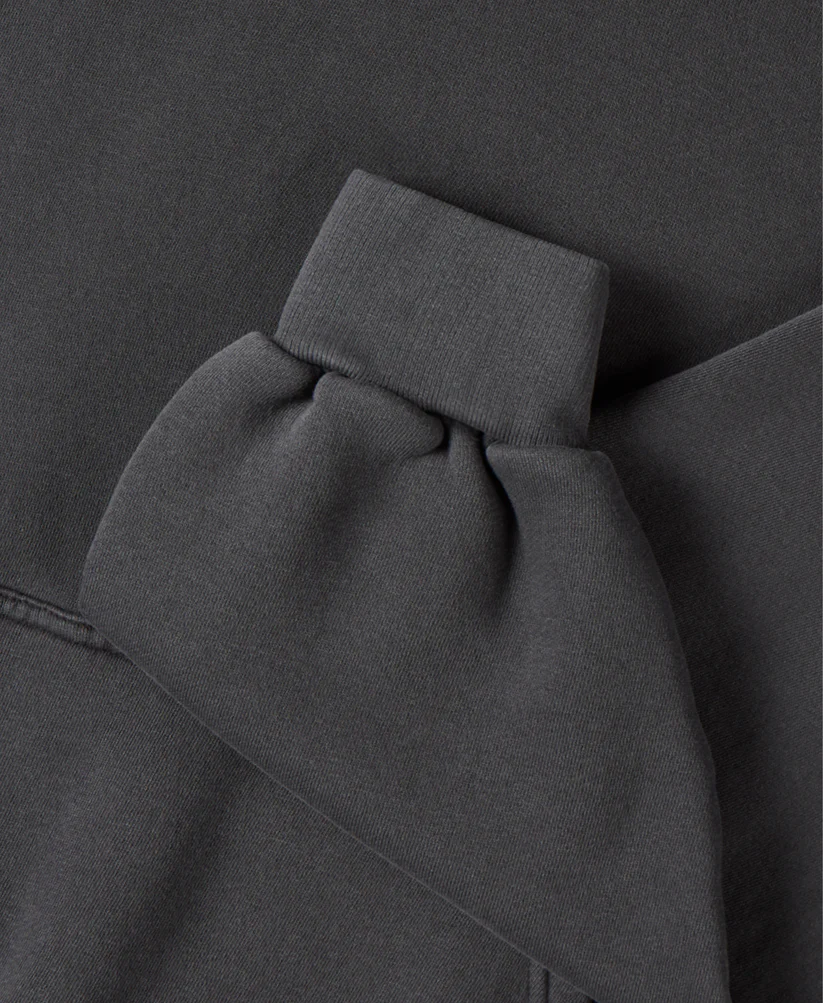 Velour Garments 450 GSM 'Anthracite' Hoodie - Image 4