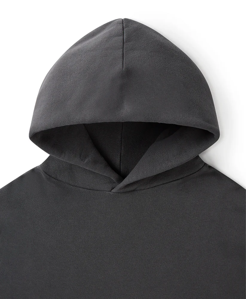 Velour Garments 450 GSM 'Anthracite' Hoodie - Image 6