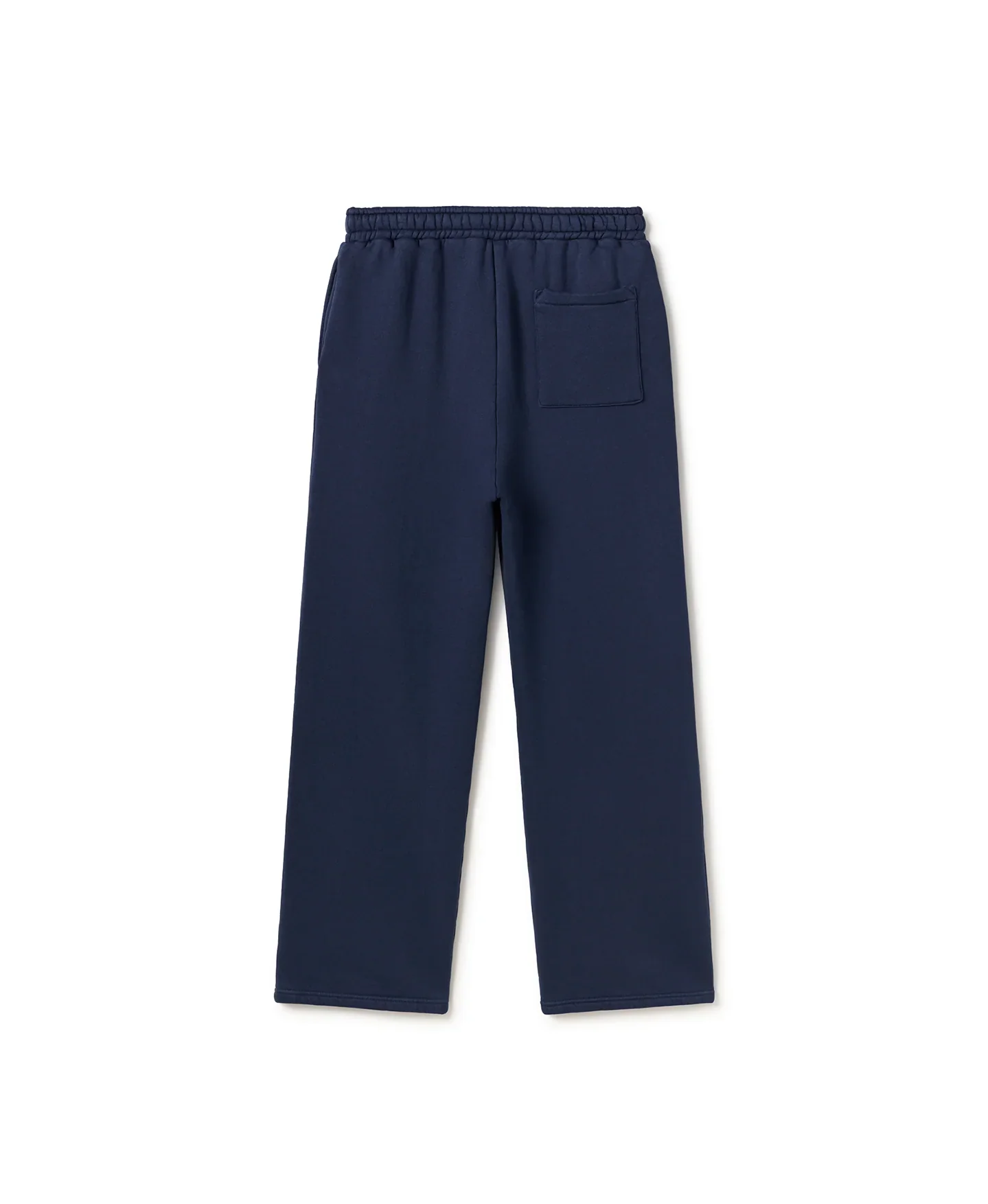 Velour Garments 450 GSM Navy Blue Straight-Leg Pants - Image 2