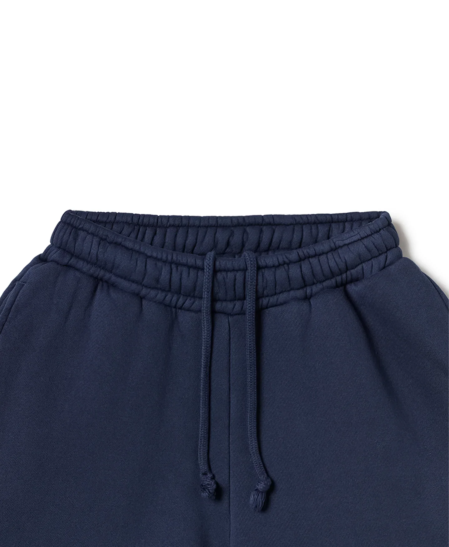 Velour Garments 450 GSM Navy Blue Straight-Leg Pants - Image 3