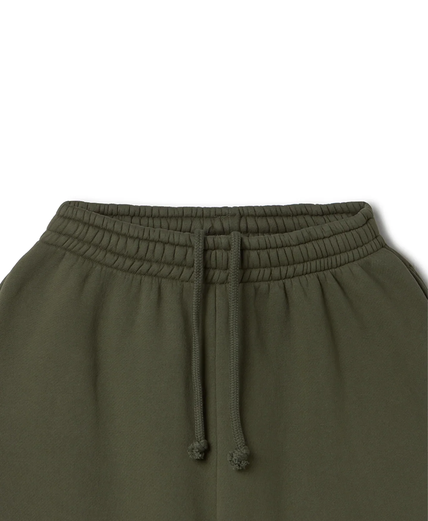 Velour Garments 450 GSM Olive Straight-Leg Pants - Image 4