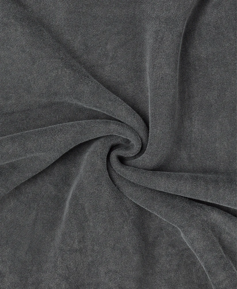Velour Garments 450 GSM 'Vintage Black' Hoodie - Image 4