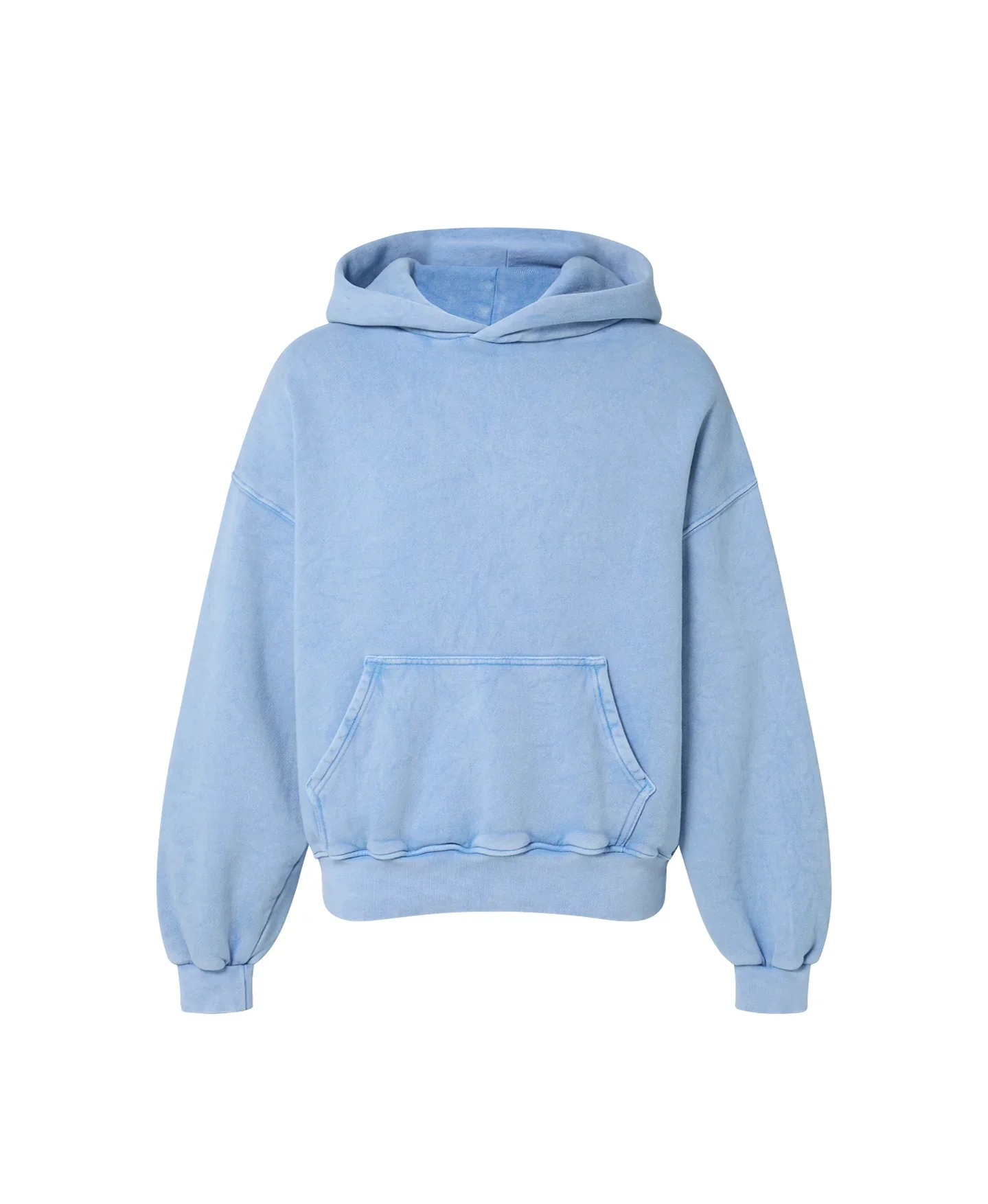 Velour Garments 450 GSM Vintage Blue Hoodie