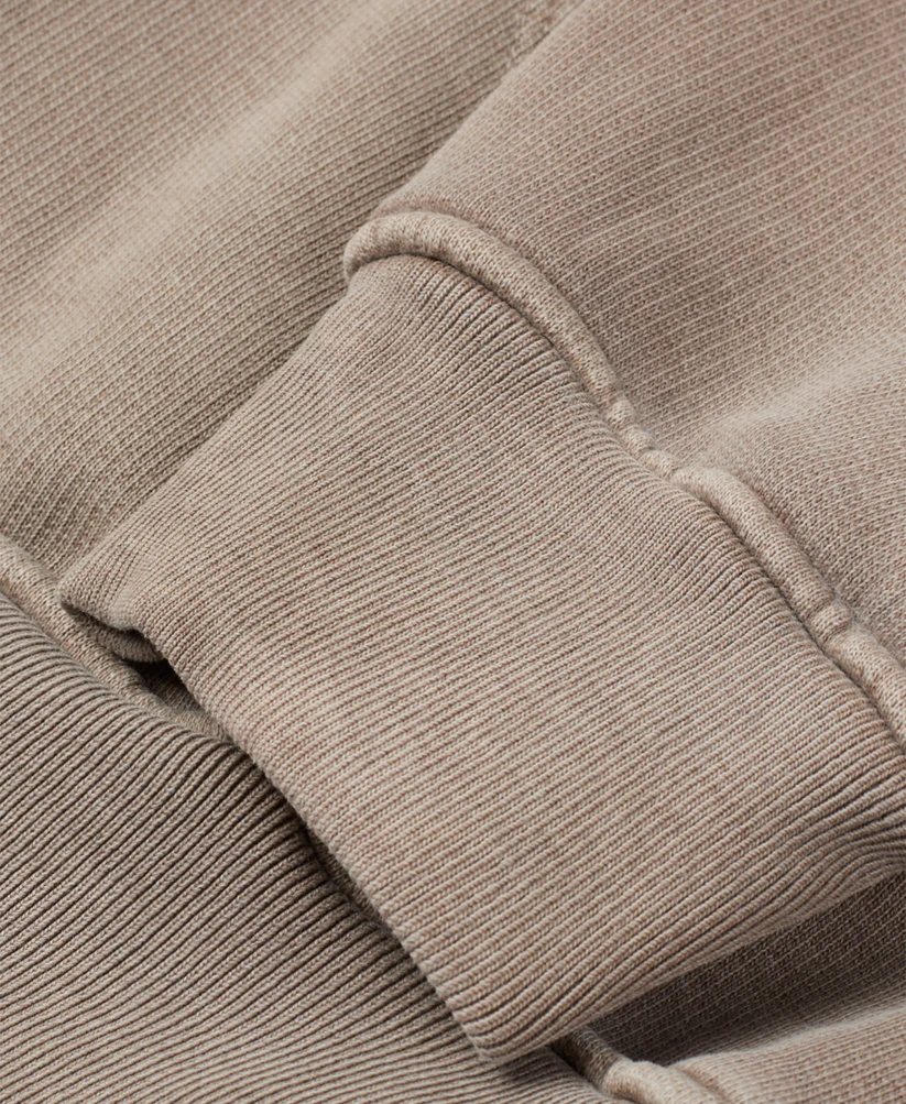 Velour Garments 600 GSM 'Vintage Taupe' Hoodie - Image 4