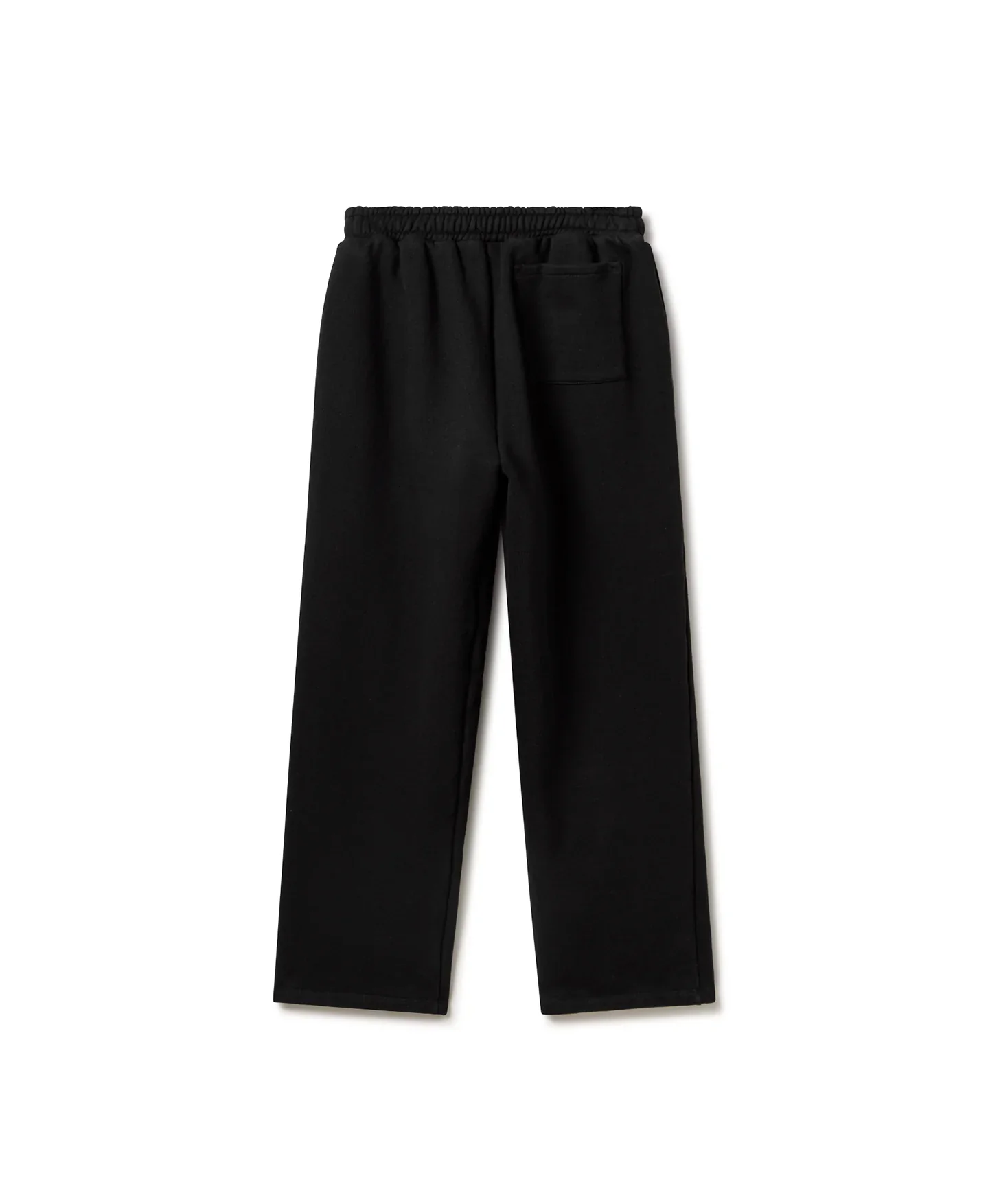 Velour Garments 450 GSM 'Jet Black' Straight-Leg Pants - Image 2