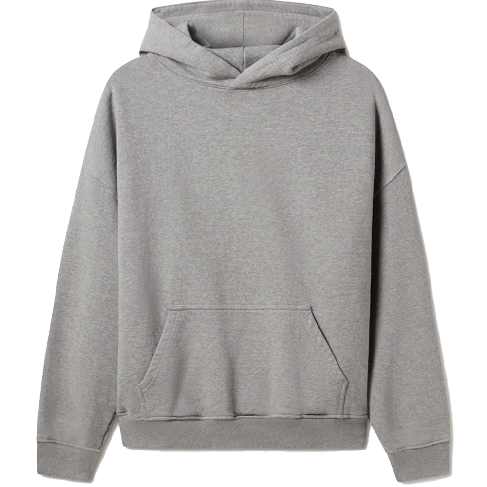 Velour Garments 600 GSM 'Ash Gray' Hoodie