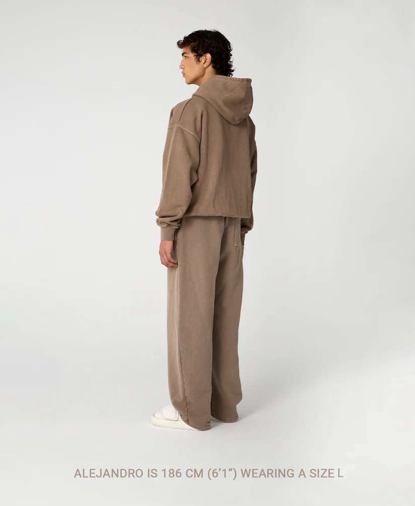 Velour Garments 600 GSM 'Dark Chocolate' Hoodie - Image 11