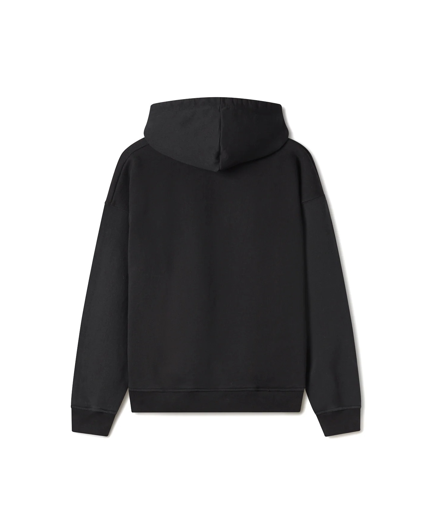 Velour Garments 600 GSM 'Jet Black' Hoodie - Image 2
