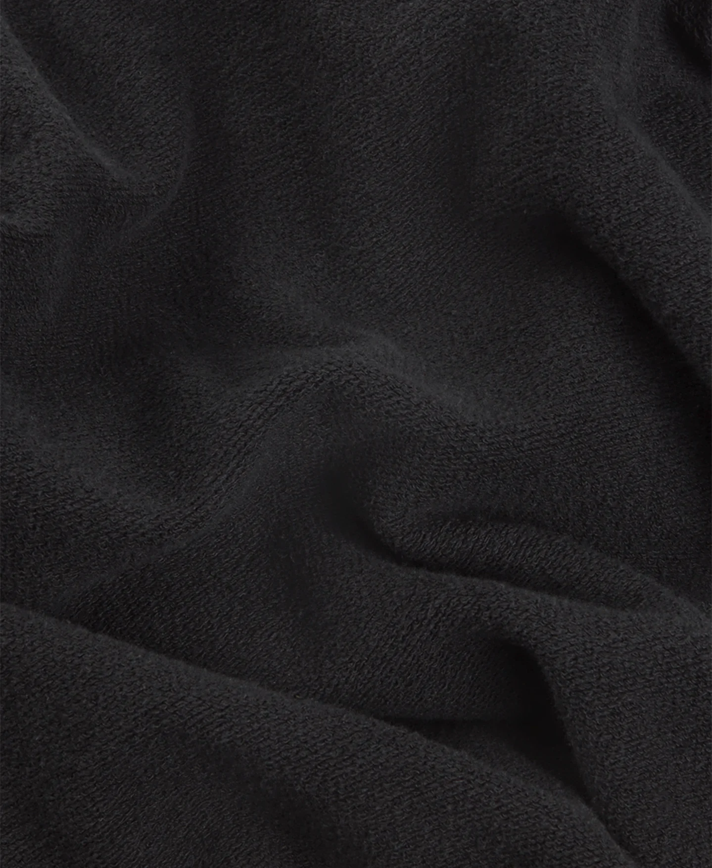 Velour Garments 600 GSM 'Jet Black' Straight-Leg Pants - Image 4