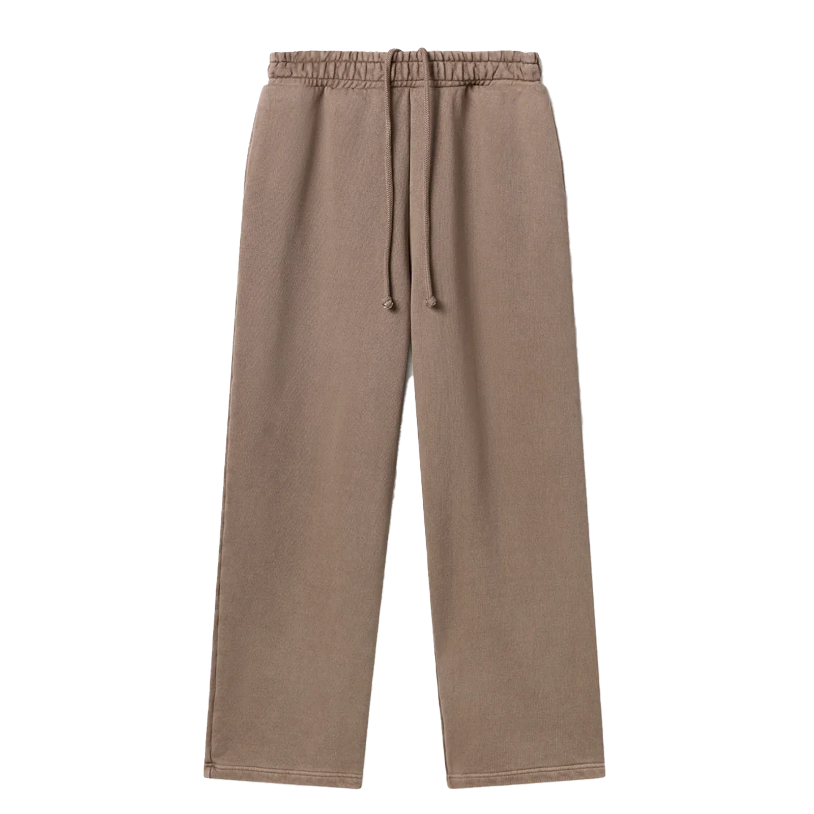 Velour Garments 600 GSM 'Vintage Taupe' Straight-Leg Pants