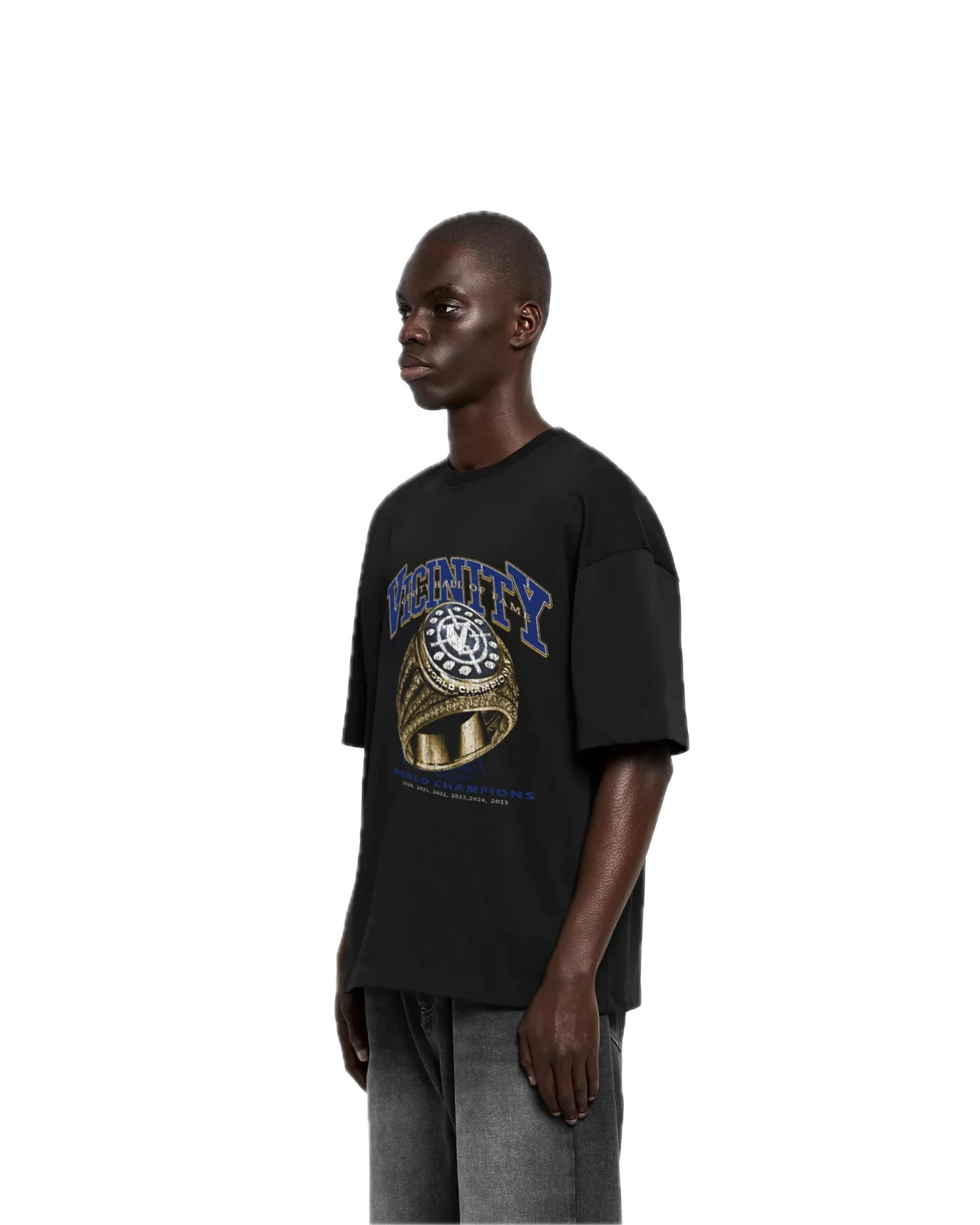 Vicinity Champion Ring Tee Black - Image 3