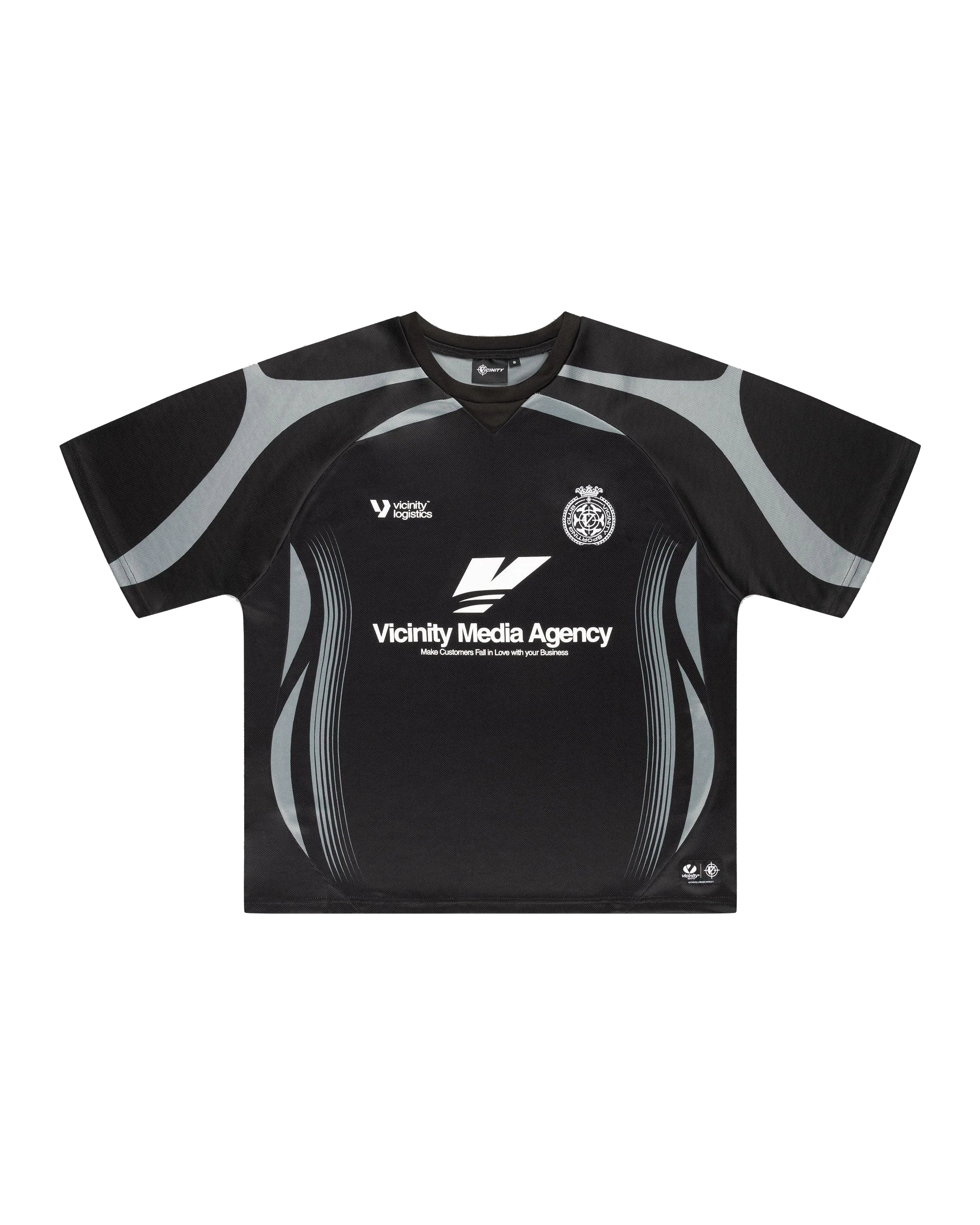 Vicinity Wave Jersey Black