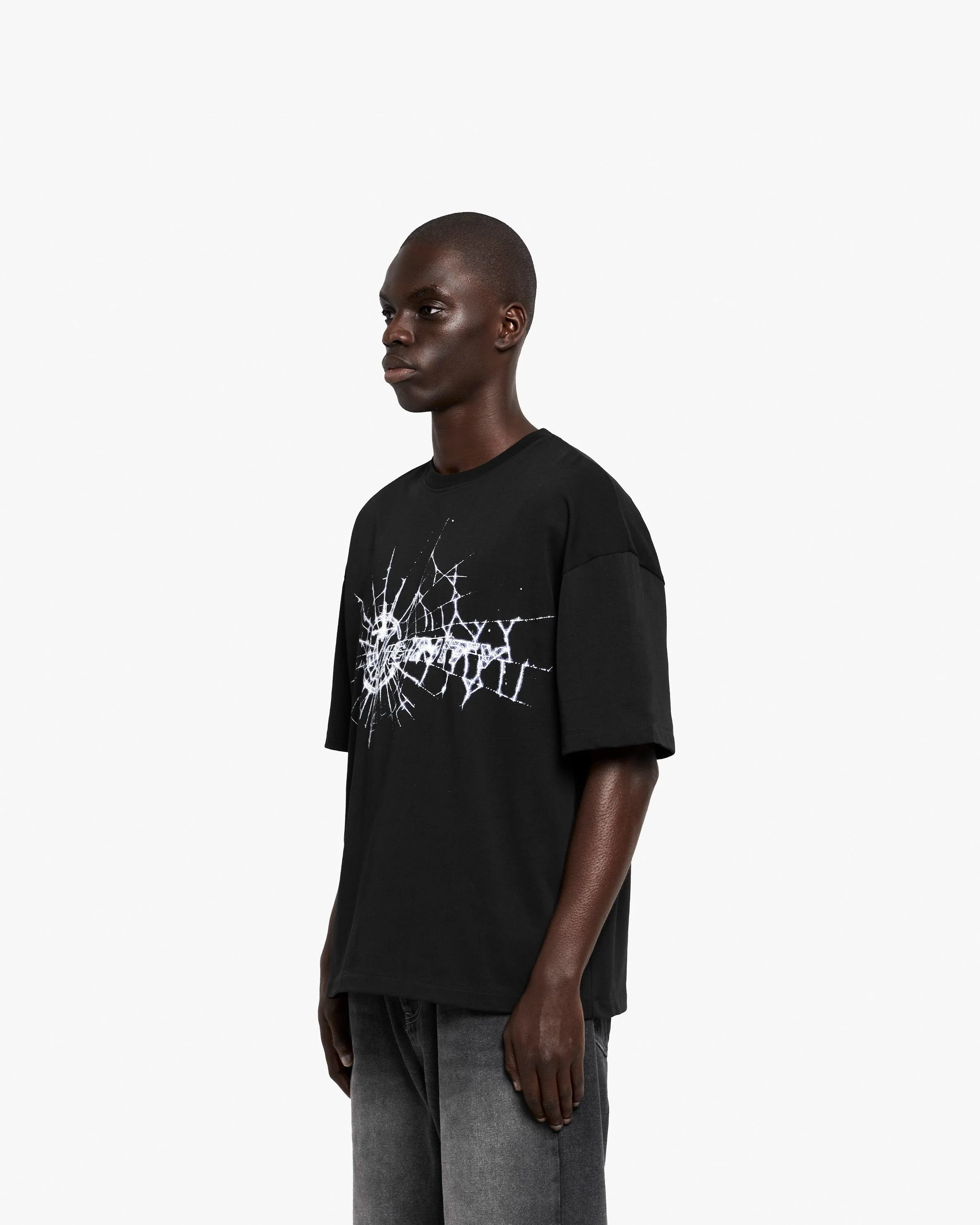 Vicinity Web Logo Tee Black - Image 4