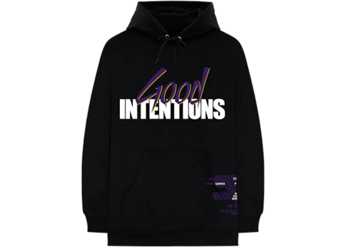 Vlone x Nav Doves Hoodie Black - Image 2