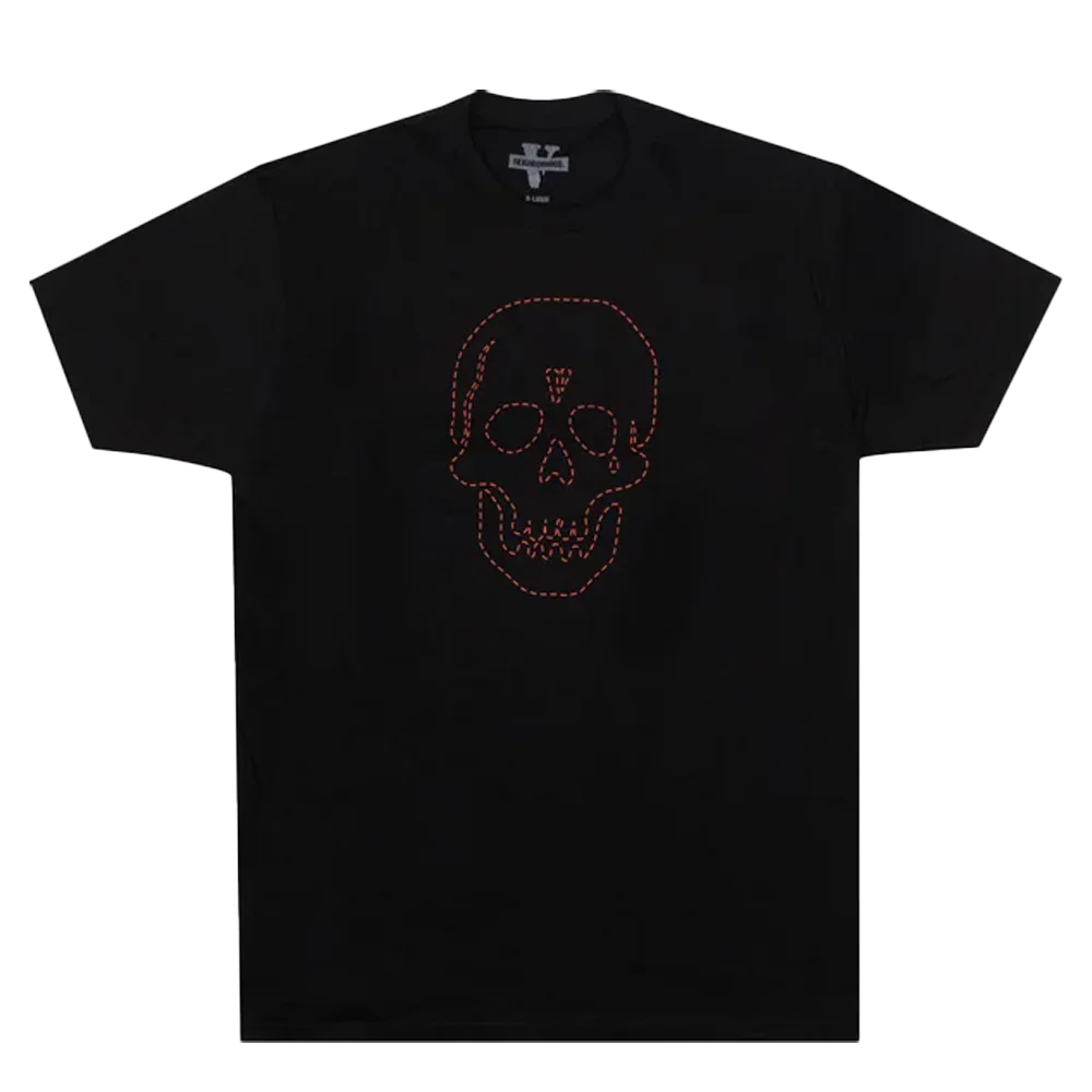VLONE x Neighborhood Skull T-shirt Black/Red