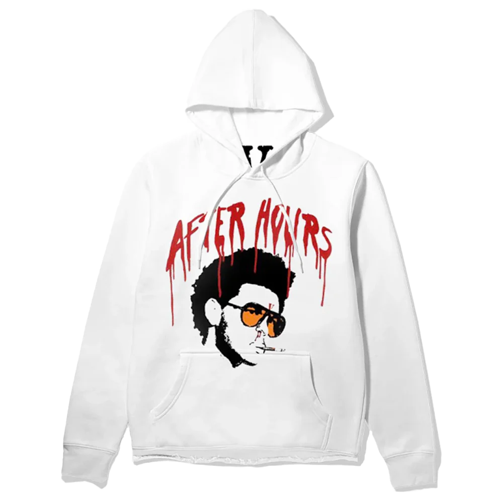 Vlone x The Weeknd Bat Country Hoodie White