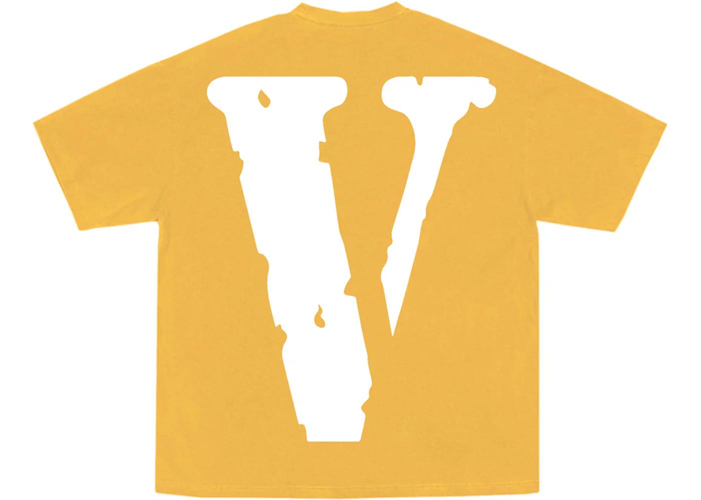 Vlone x YoungBoy NBA Peace Hardly Tee Yellow - Image 2