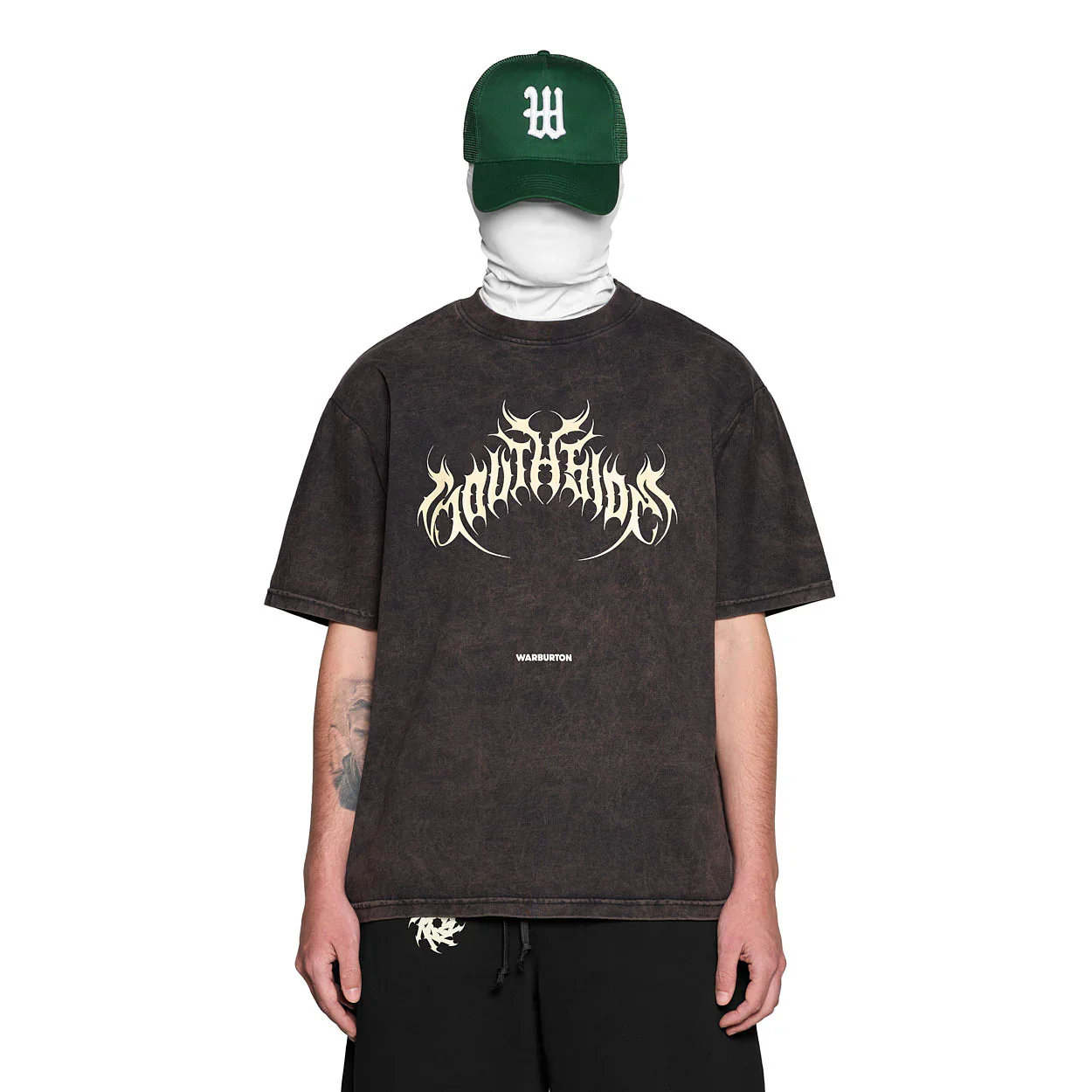 Warburton Beige Southside Faded T-Shirt