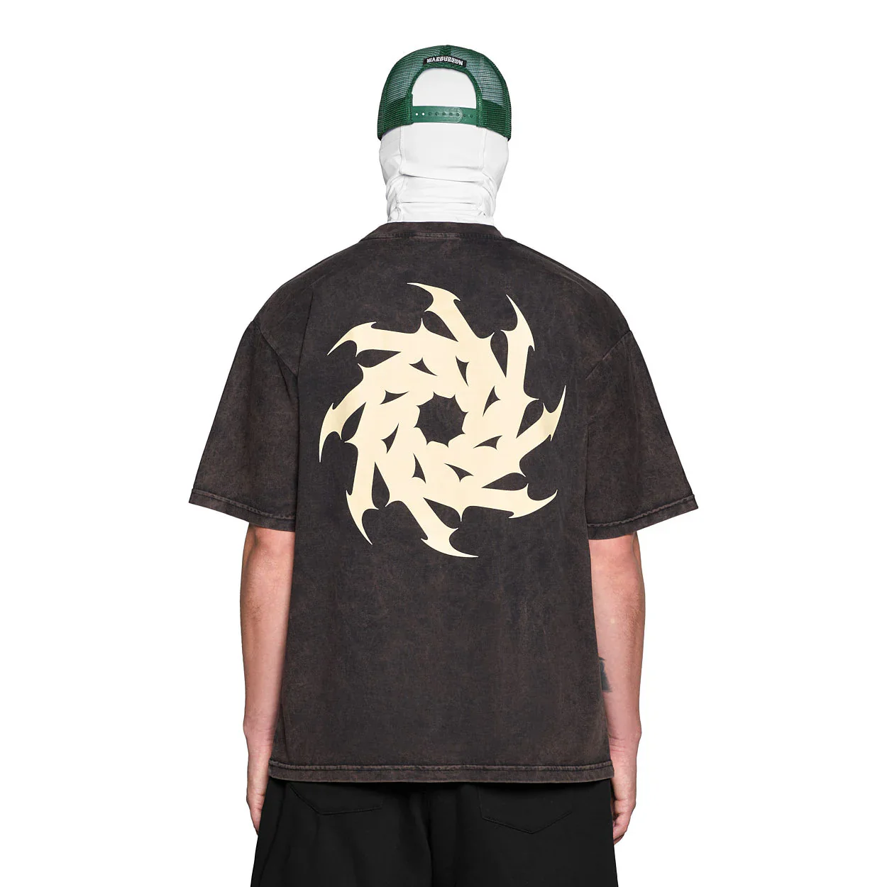 Warburton Beige Southside Faded T-Shirt - Image 2