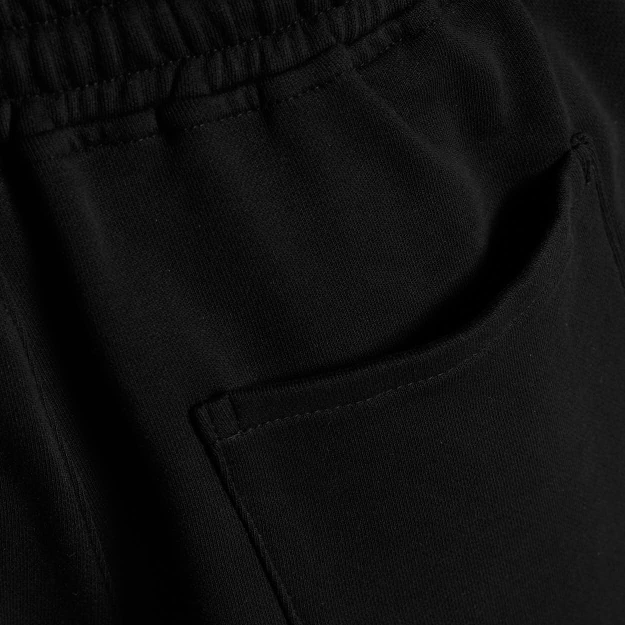 Warburton Black Sweat Shorts - Image 5