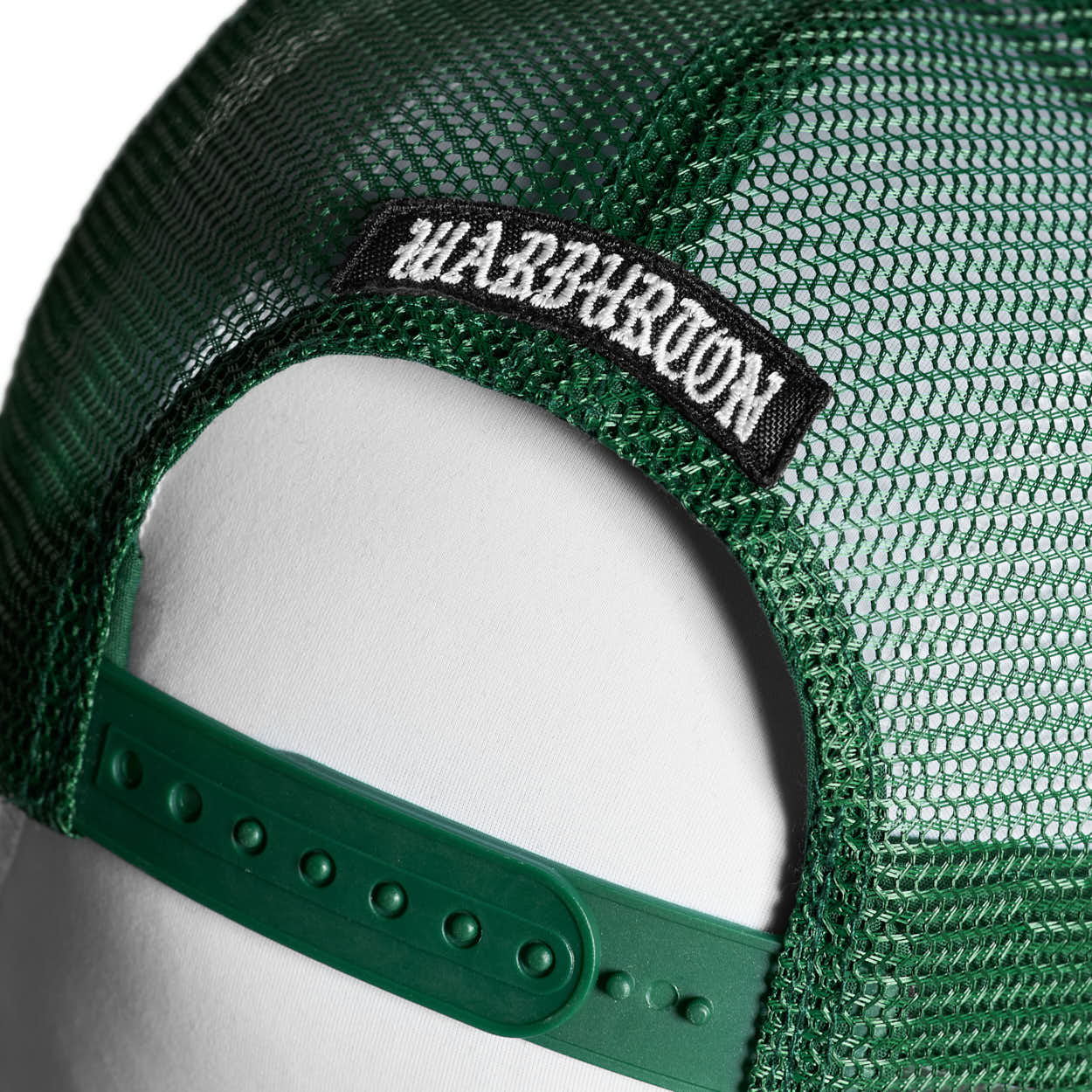 Warburton W Green Trucker Hat - Image 4