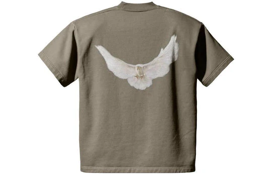 YEEZY GAP ENGINEERED BY BALENCIAGA Dove fleece printed T-shirt - Image 2